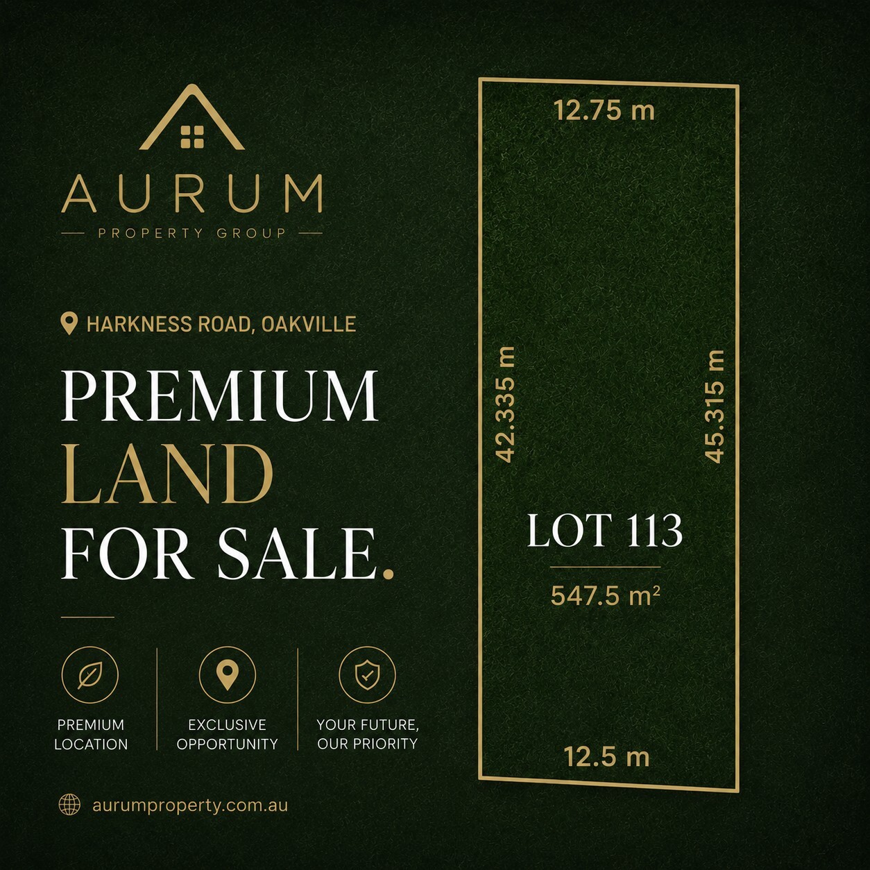 Premium 547.5sqm Registered Land | House &amp; Land Options Available — photo 2 of 5