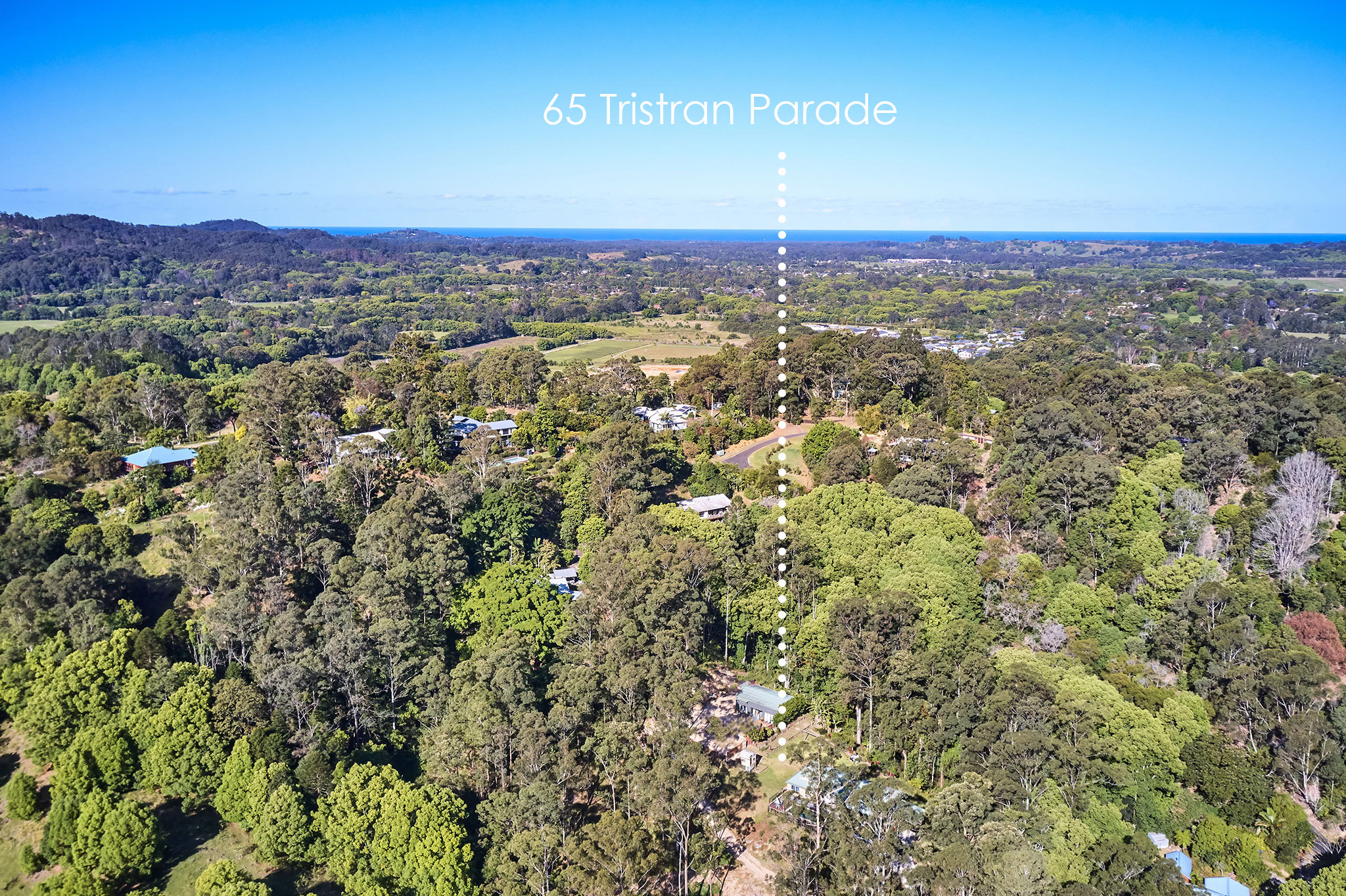Byron Shire Real Estate 'Tristran Hideaway' 2.5 Acres on the edge