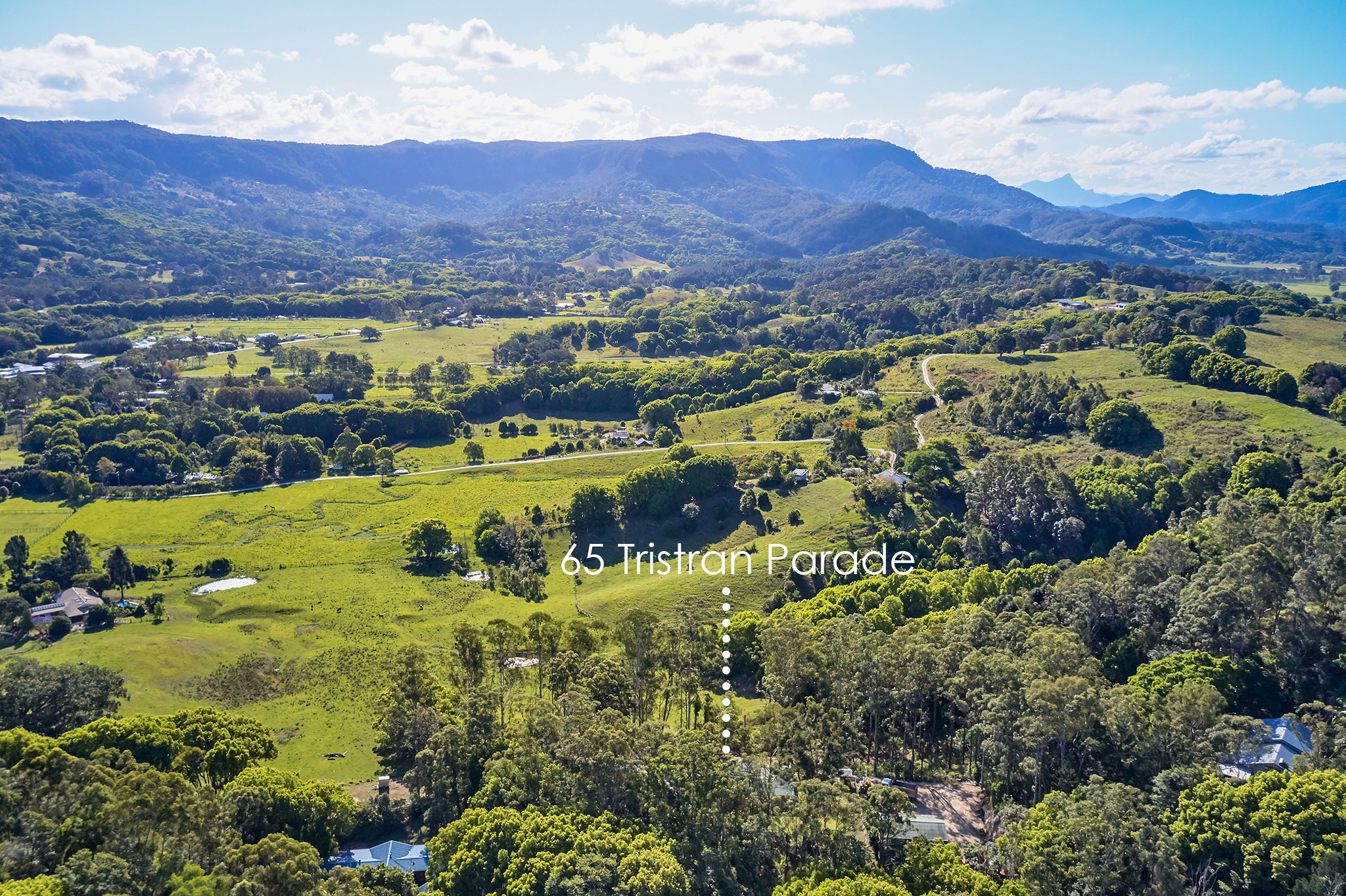 Byron Shire Real Estate 'Tristran Hideaway' 2.5 Acres on the edge