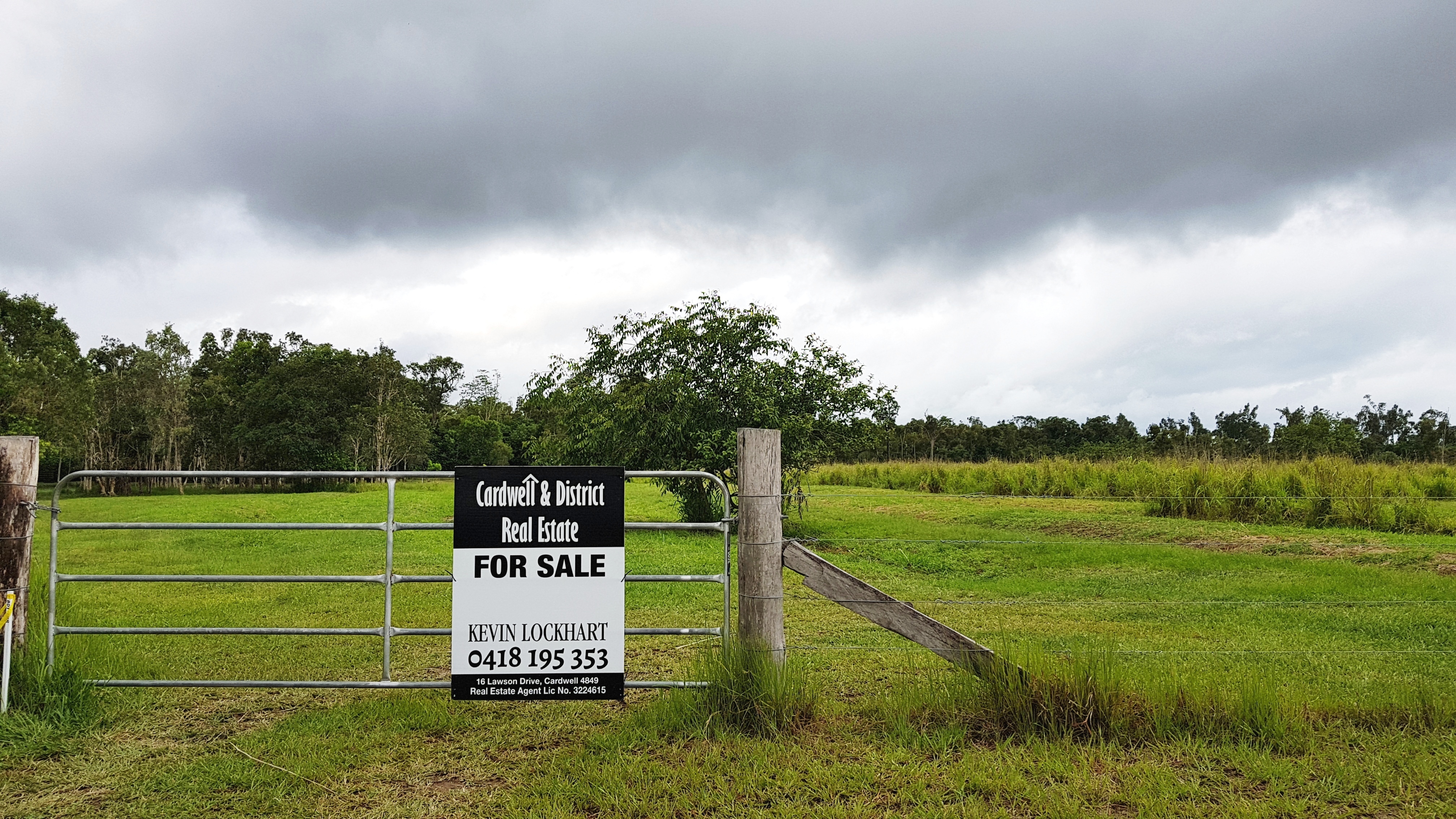 Cardwell & District Real Estate Vacant rural block with dam semi