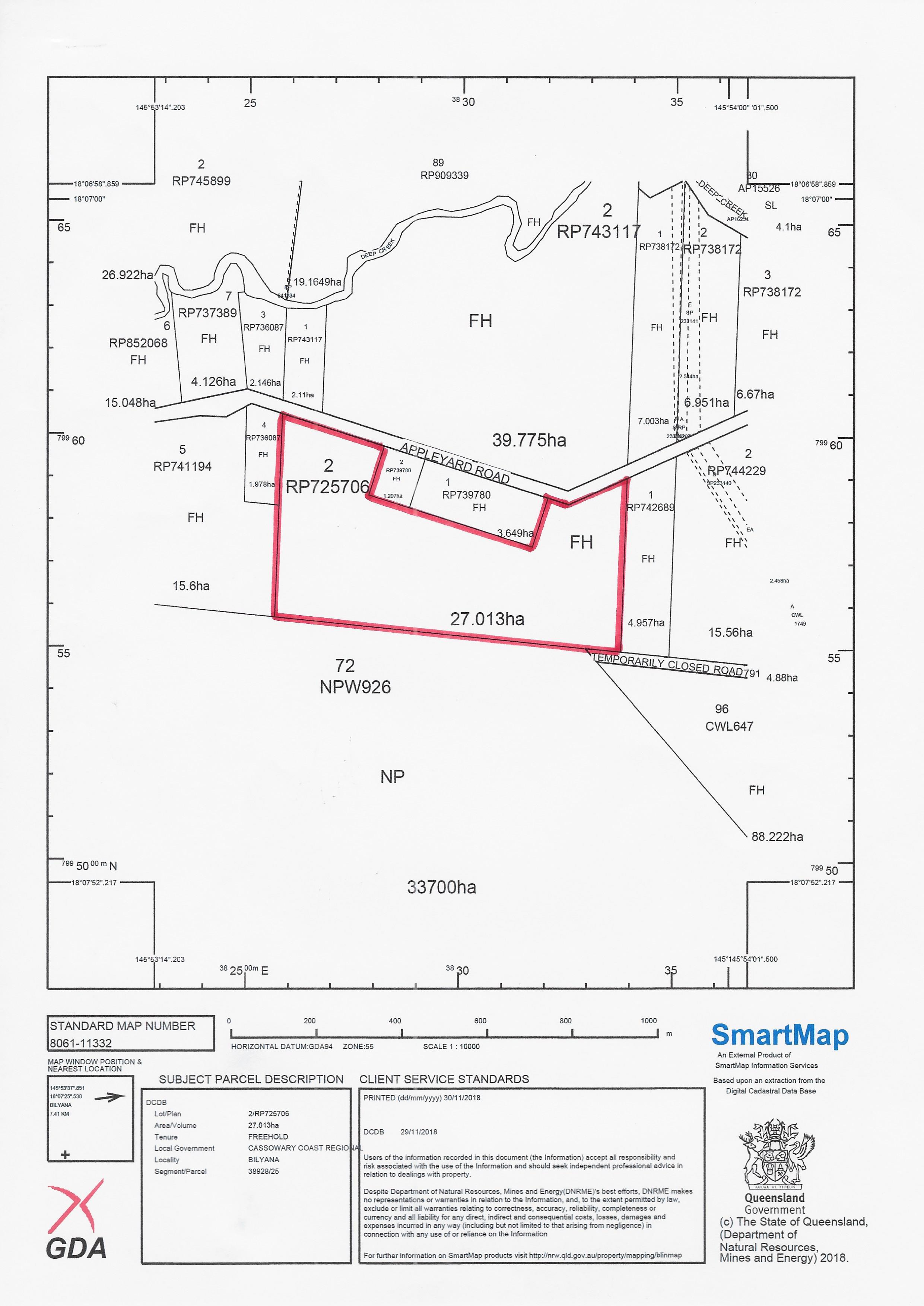 Cardwell & District Real Estate Rainforest acreage, twenty minutes