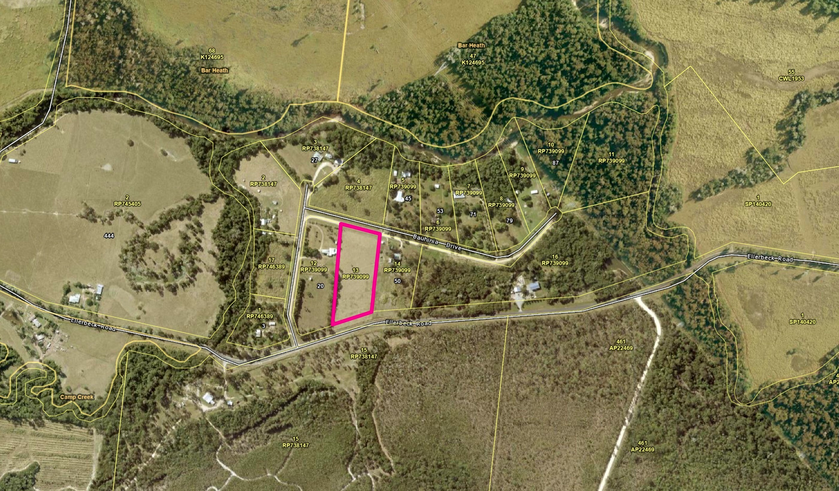 Cardwell & District Real Estate Vacant rural block with two street