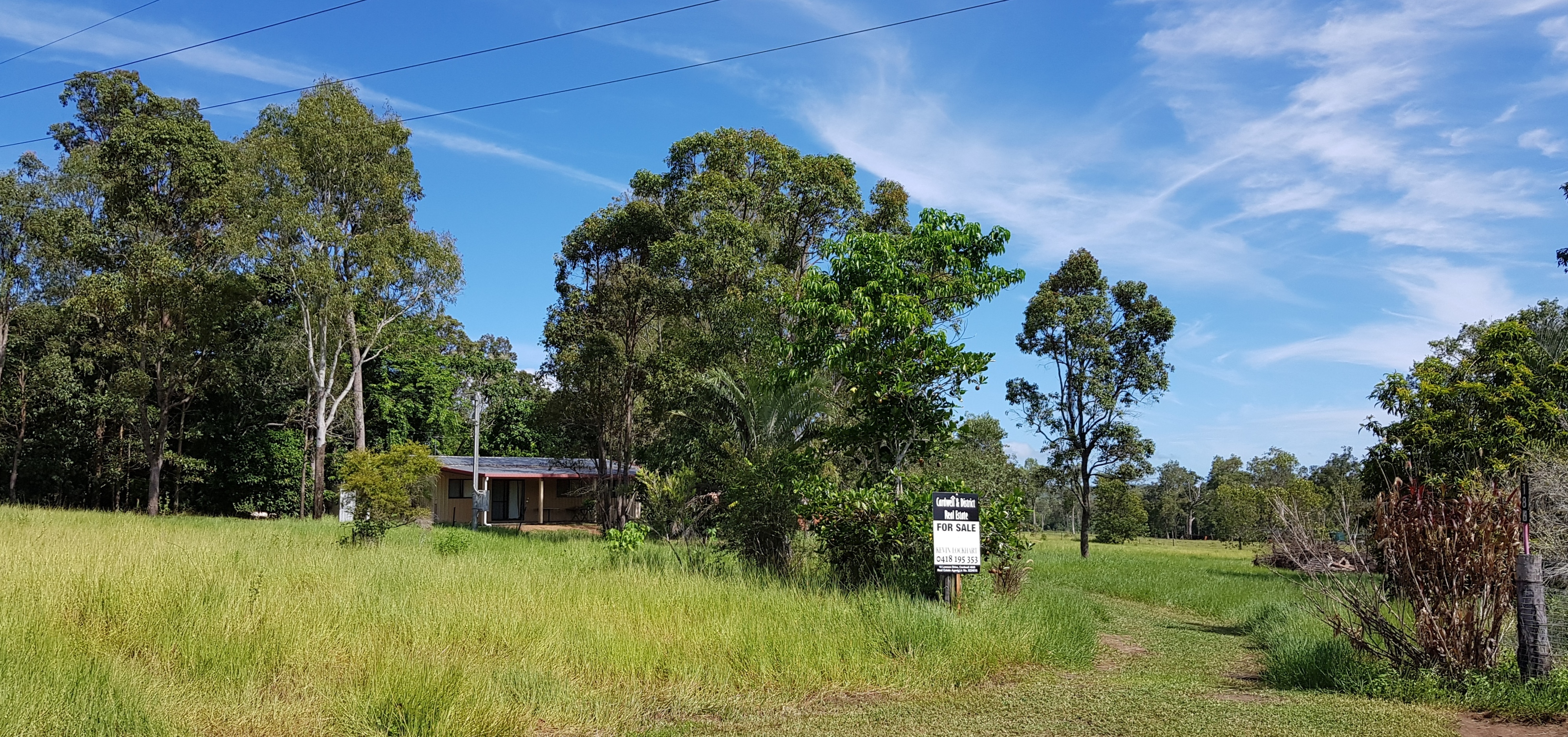 Cardwell & District Real Estate Colorbond style two bedroom rural