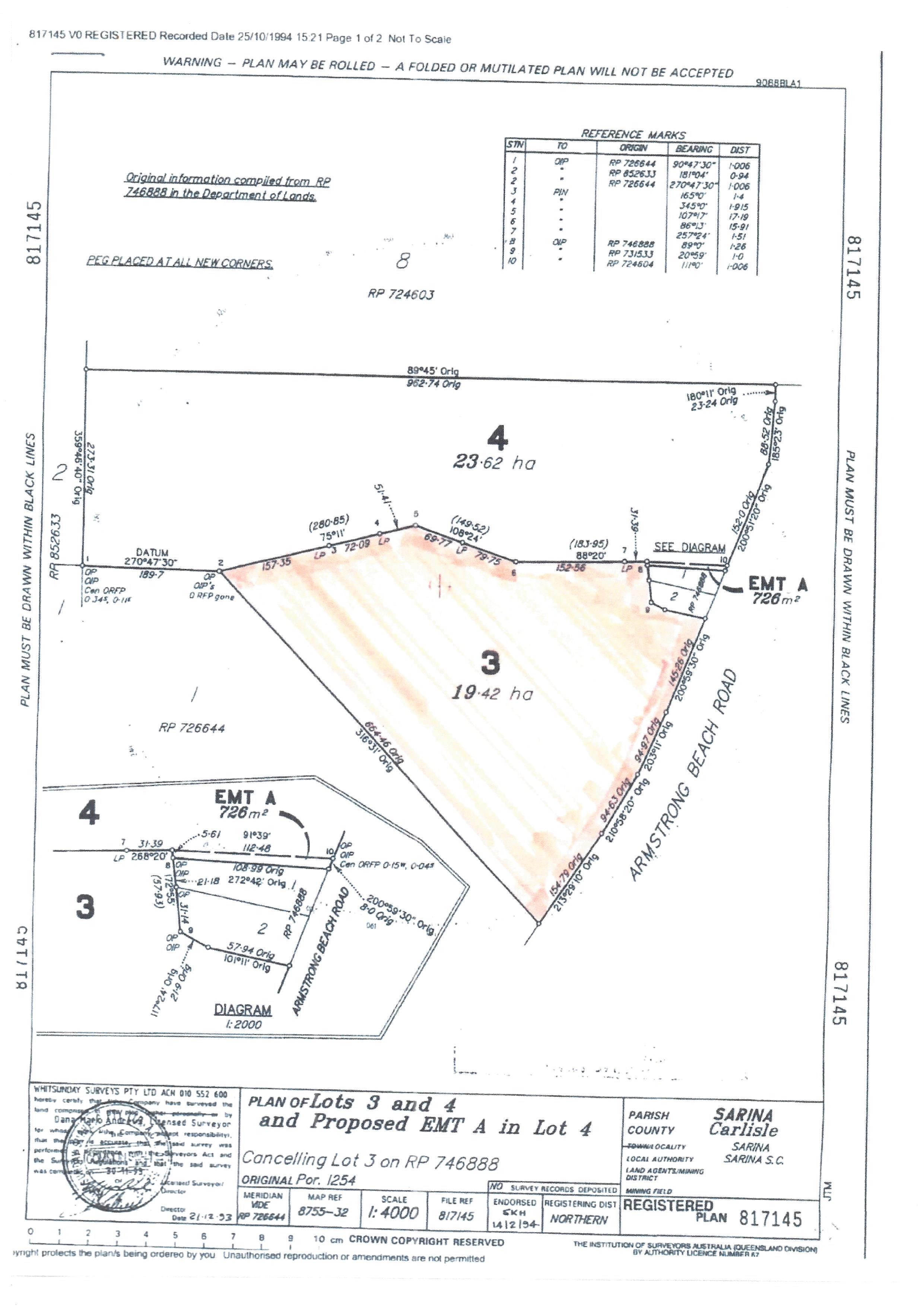 Cardwell & District Real Estate Dream bushland close to Sarina and Armstrong Beach
