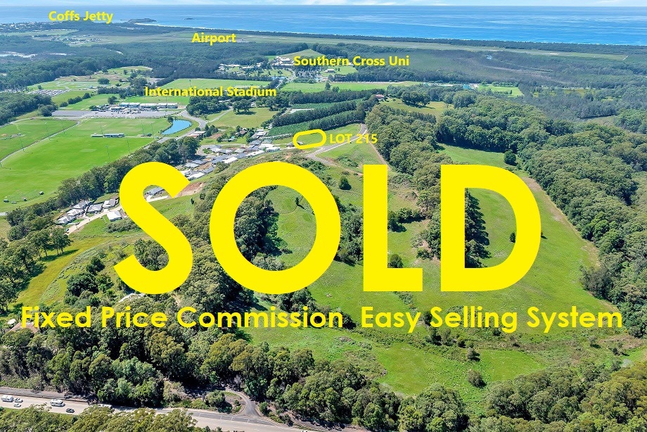 Coffs Coast Real Estate SALE Coffs Harbour Coast Region Lot 215