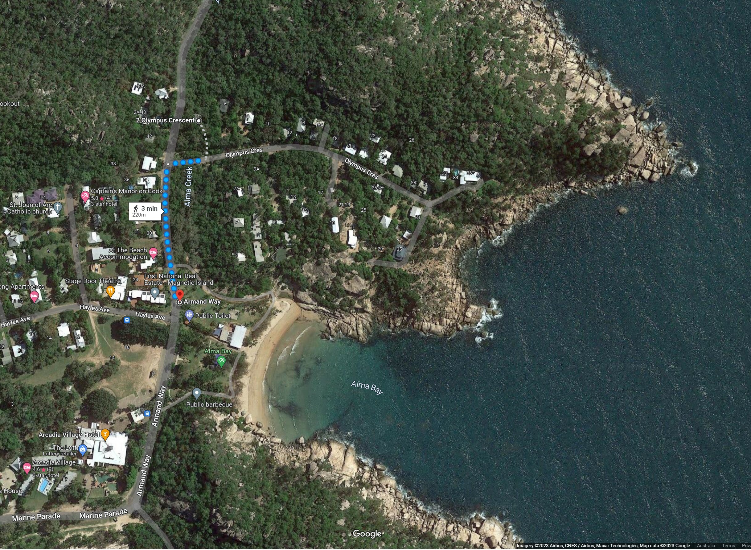 Best of Rare opportunity Half acre on Olympus Cres, Arcadia