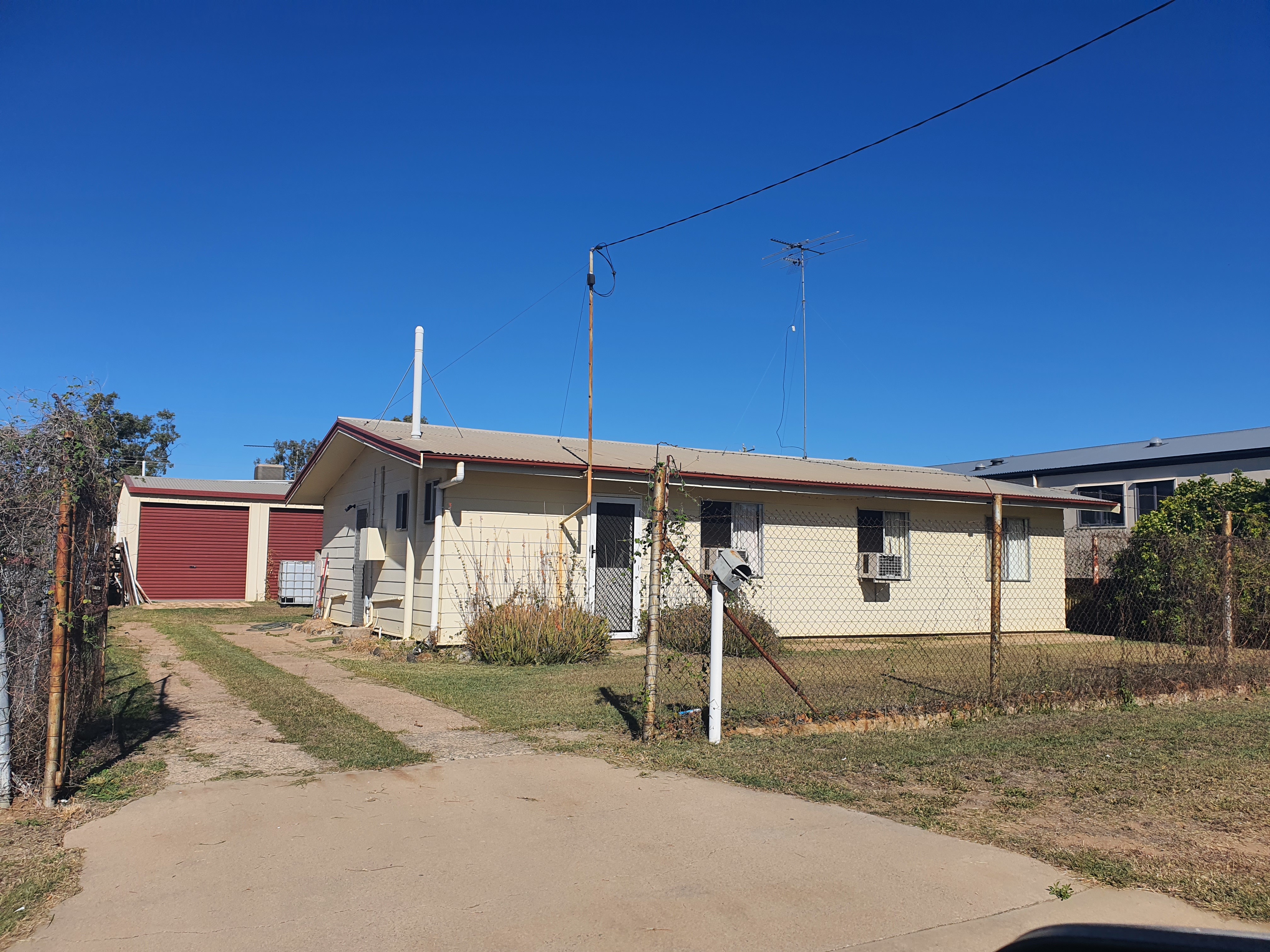 Moura Real Estate Double Commercial Block with House and Workshed