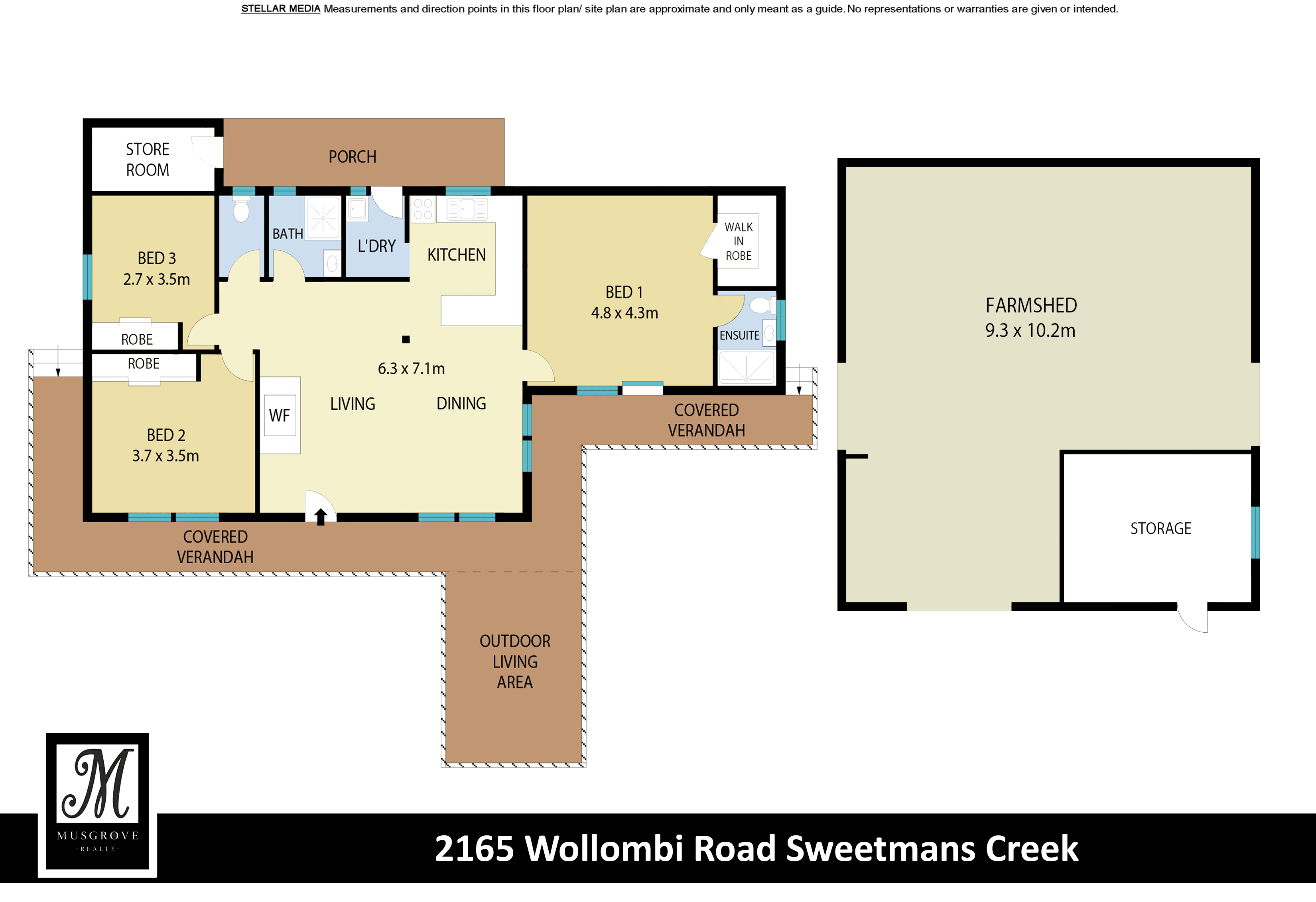 2299 Wollombi Road, Sweetmans Creek For Sale by Farmbuy.com - floorplan 1