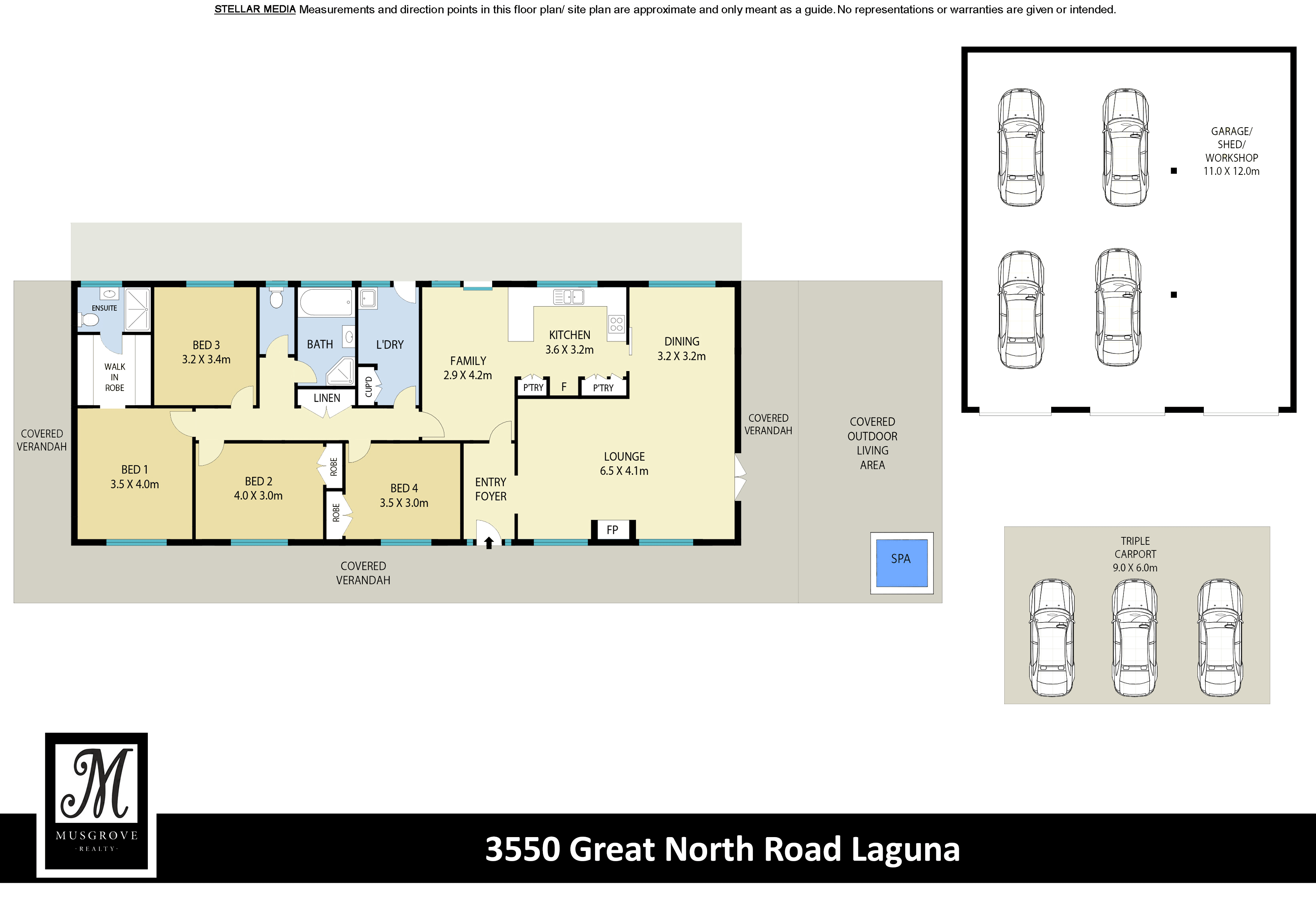 3550 Great North Road, Laguna For Sale by Farmbuy.com - floorplan 1