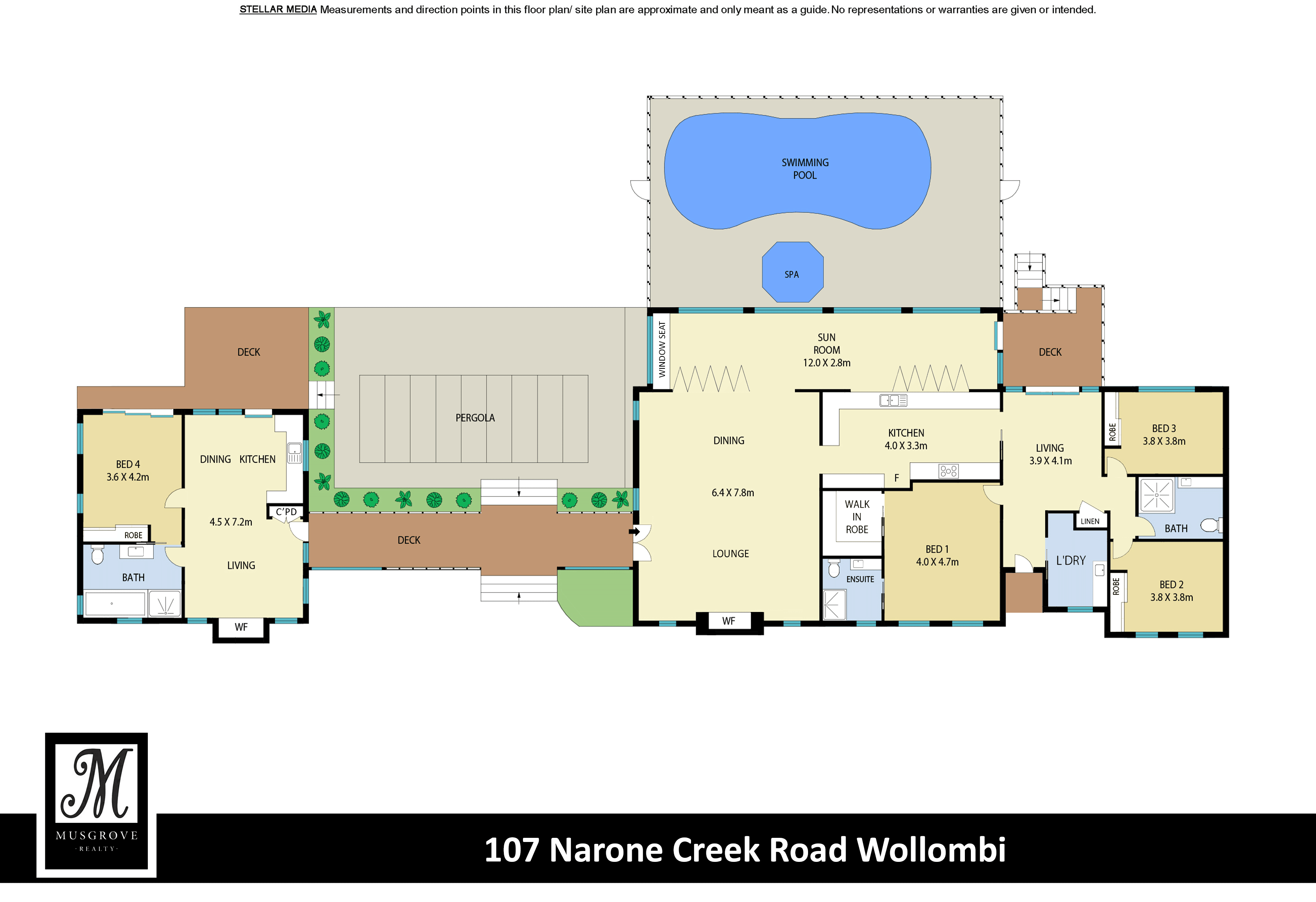 107 Narone Creek Road, Wollombi For Sale by Farmbuy.com - floorplan 1