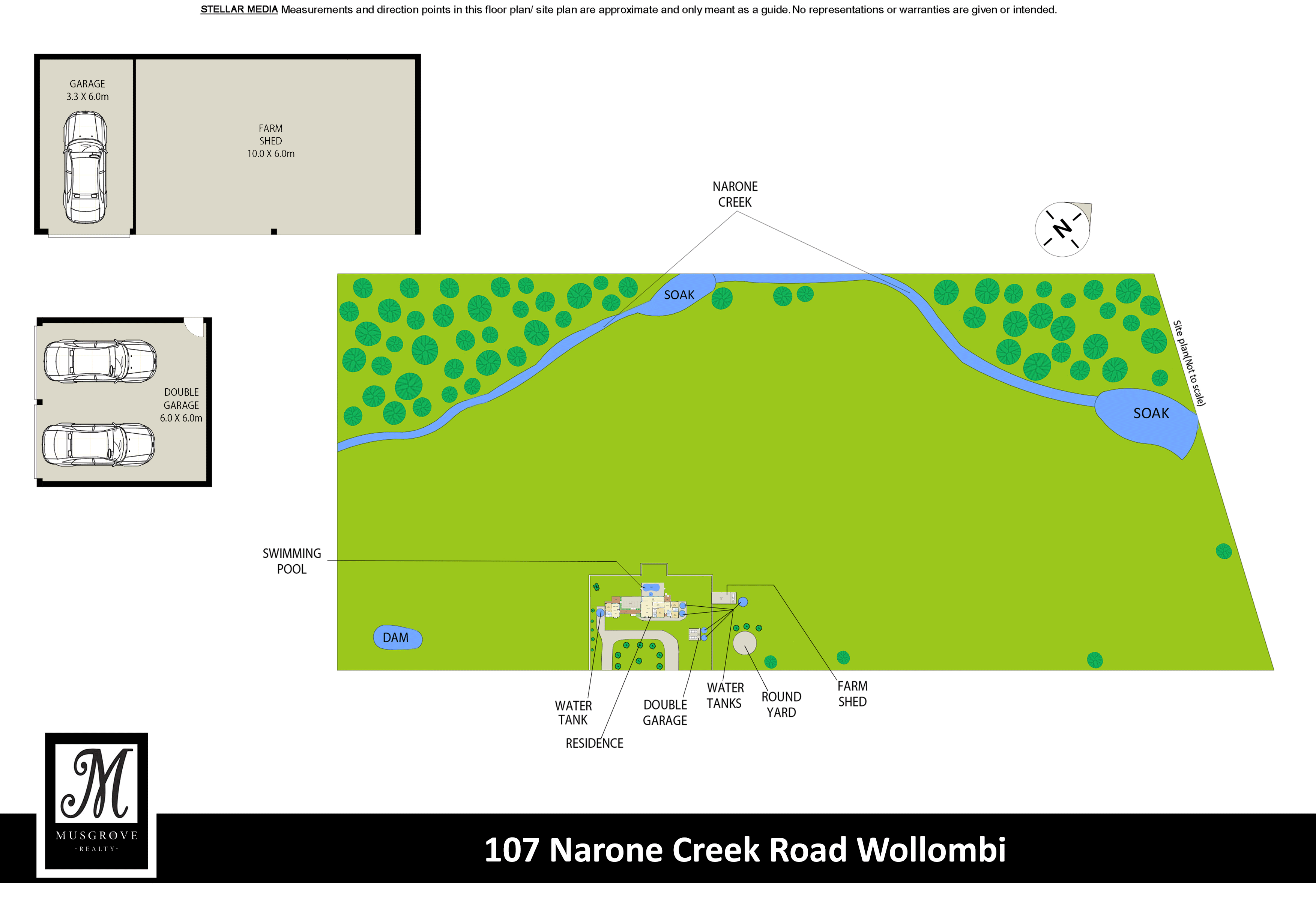 107 Narone Creek Road, Wollombi For Sale by Farmbuy.com - floorplan 2