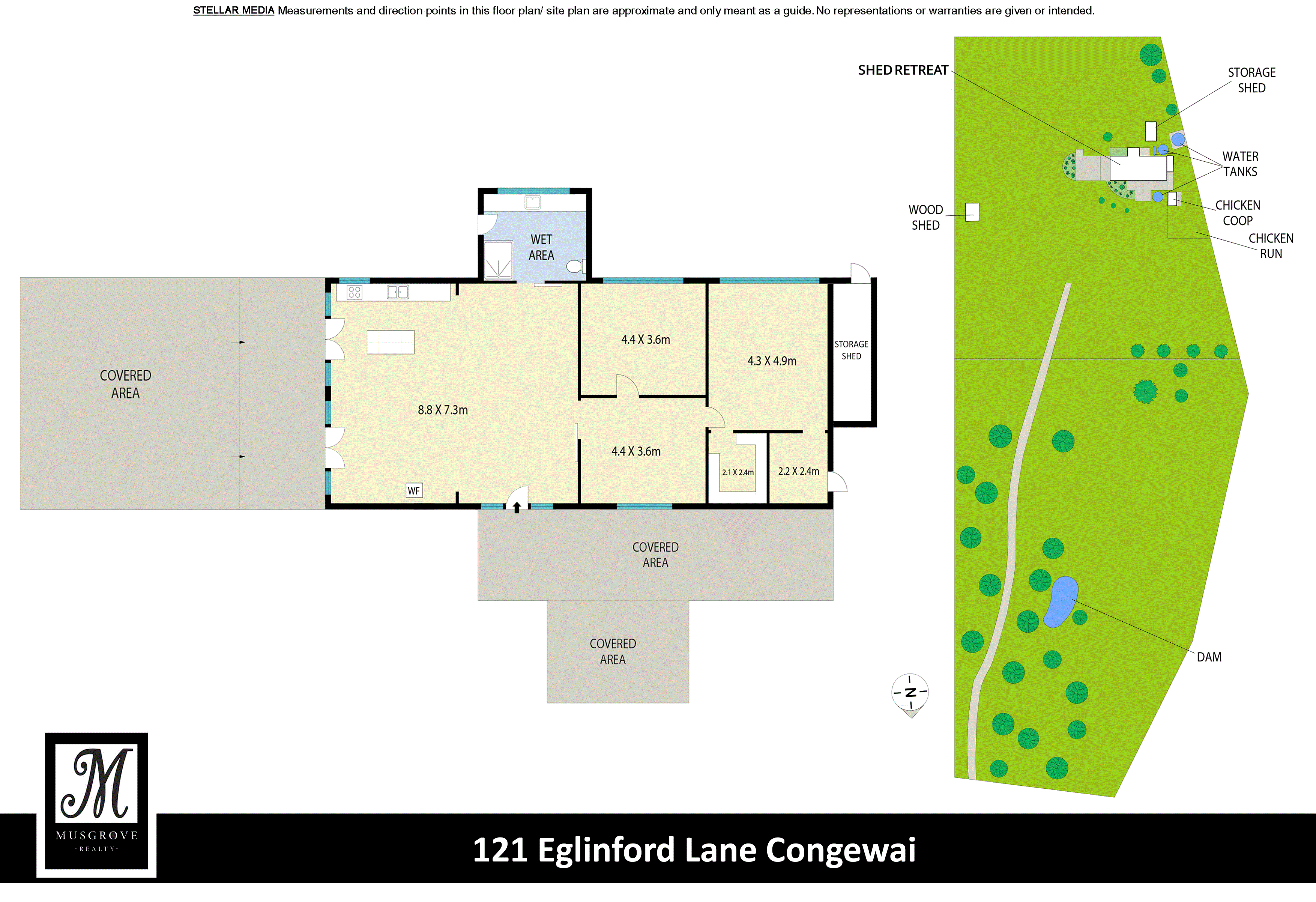 121 Eglinford Lane, Congewai For Sale by Farmbuy.com - floorplan 1