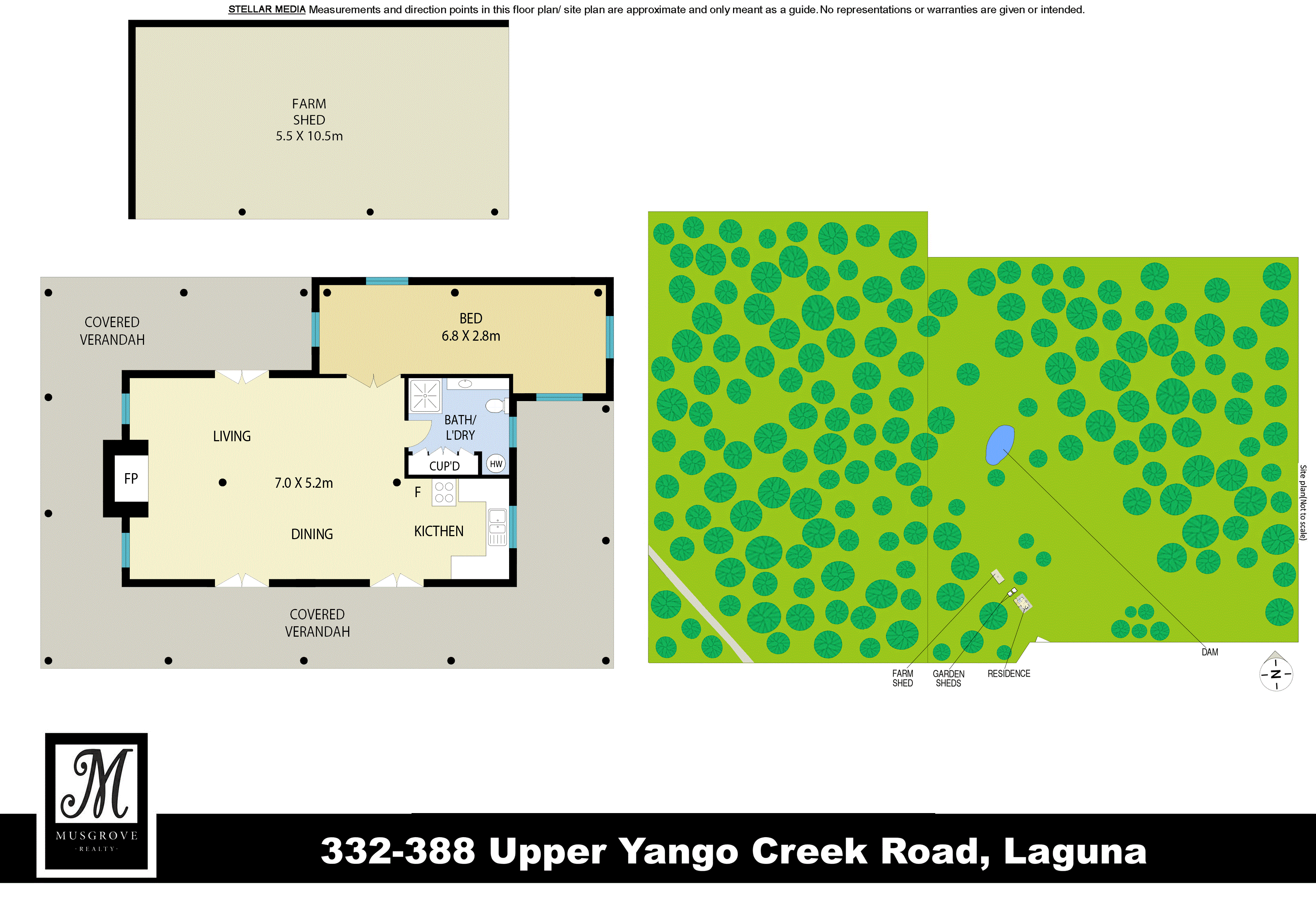 332-388 Upper Yango Creek Road, Laguna For Sale by Farmbuy.com - floorplan 1