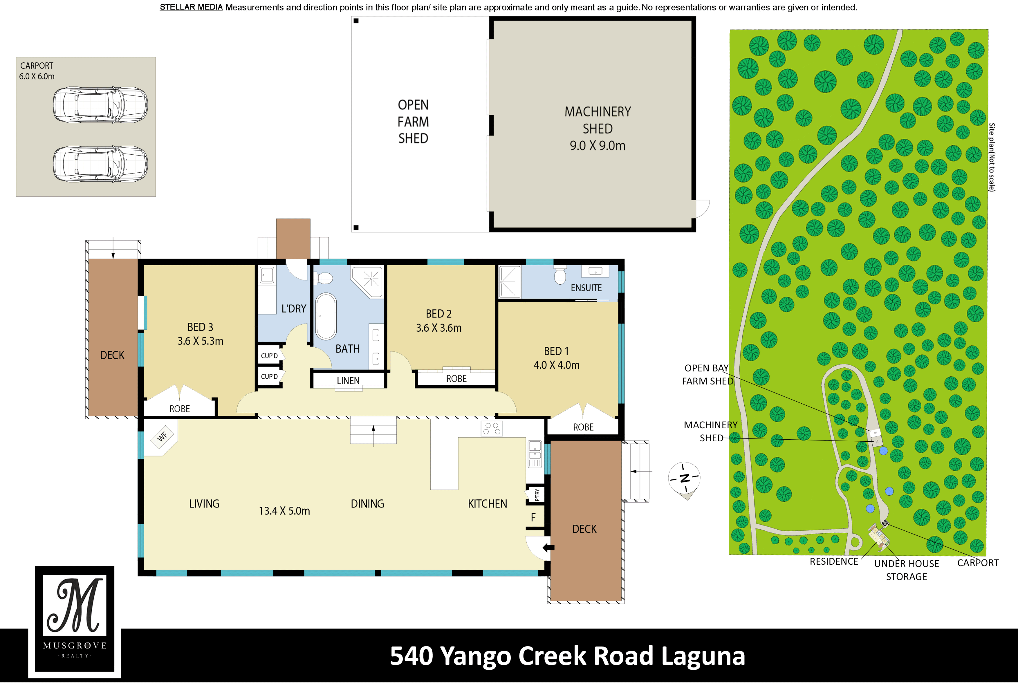 540 Yango Creek Road, Laguna For Sale by Farmbuy.com - floorplan 1