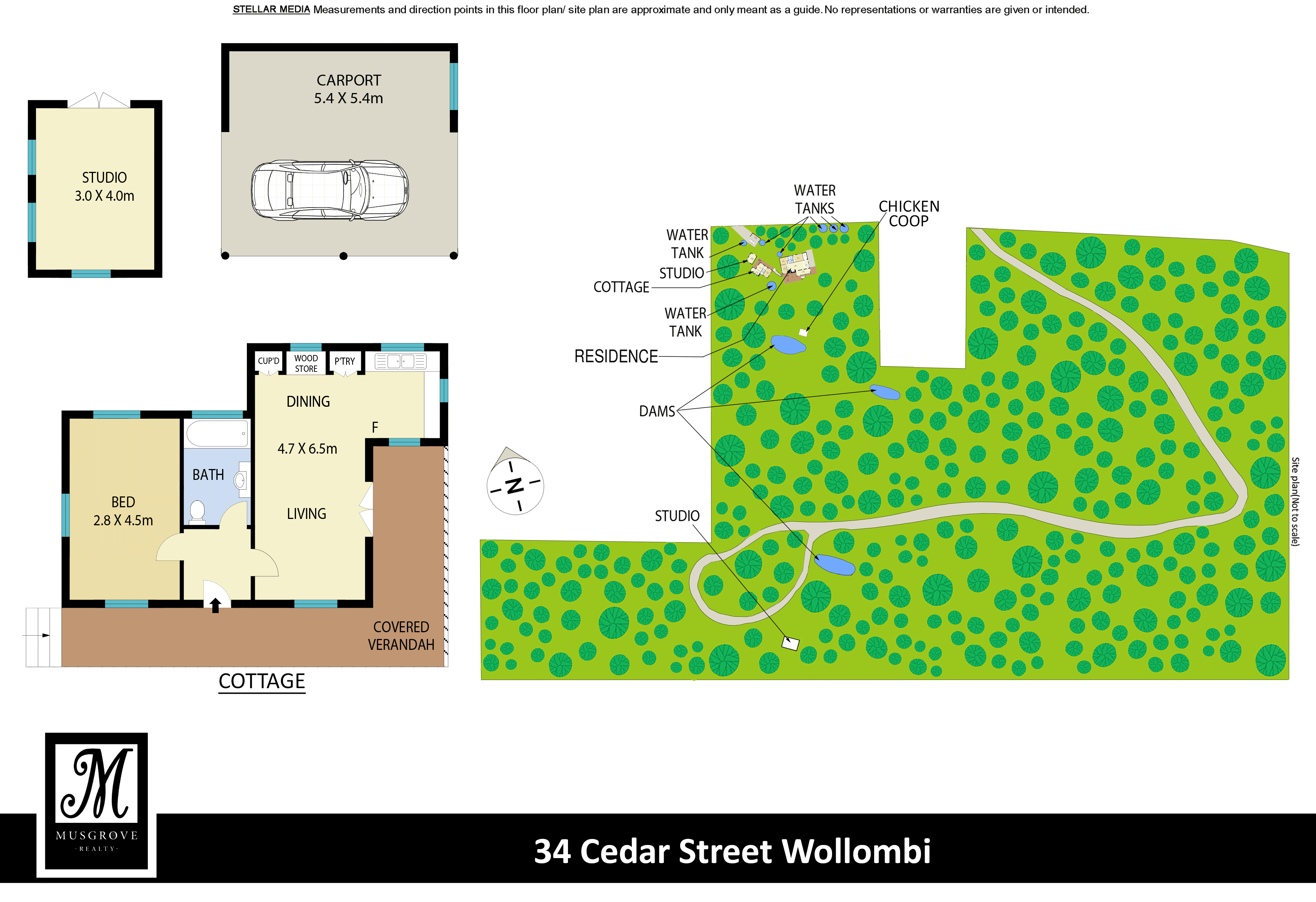 34 Cedar Street, Wollombi For Sale by Farmbuy.com - floorplan 2