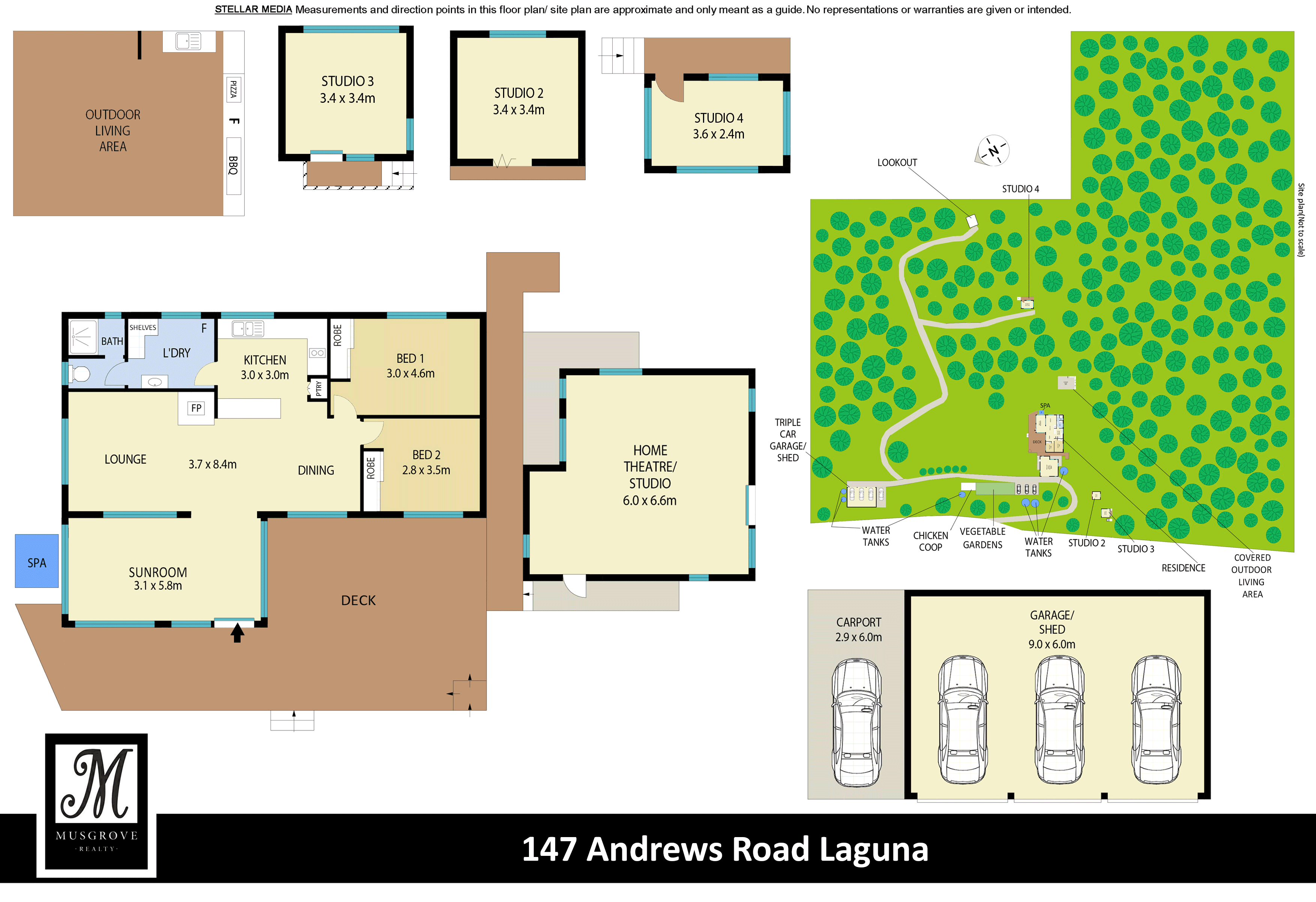 147 Andrews Road, Laguna For Sale by Farmbuy.com - floorplan 1