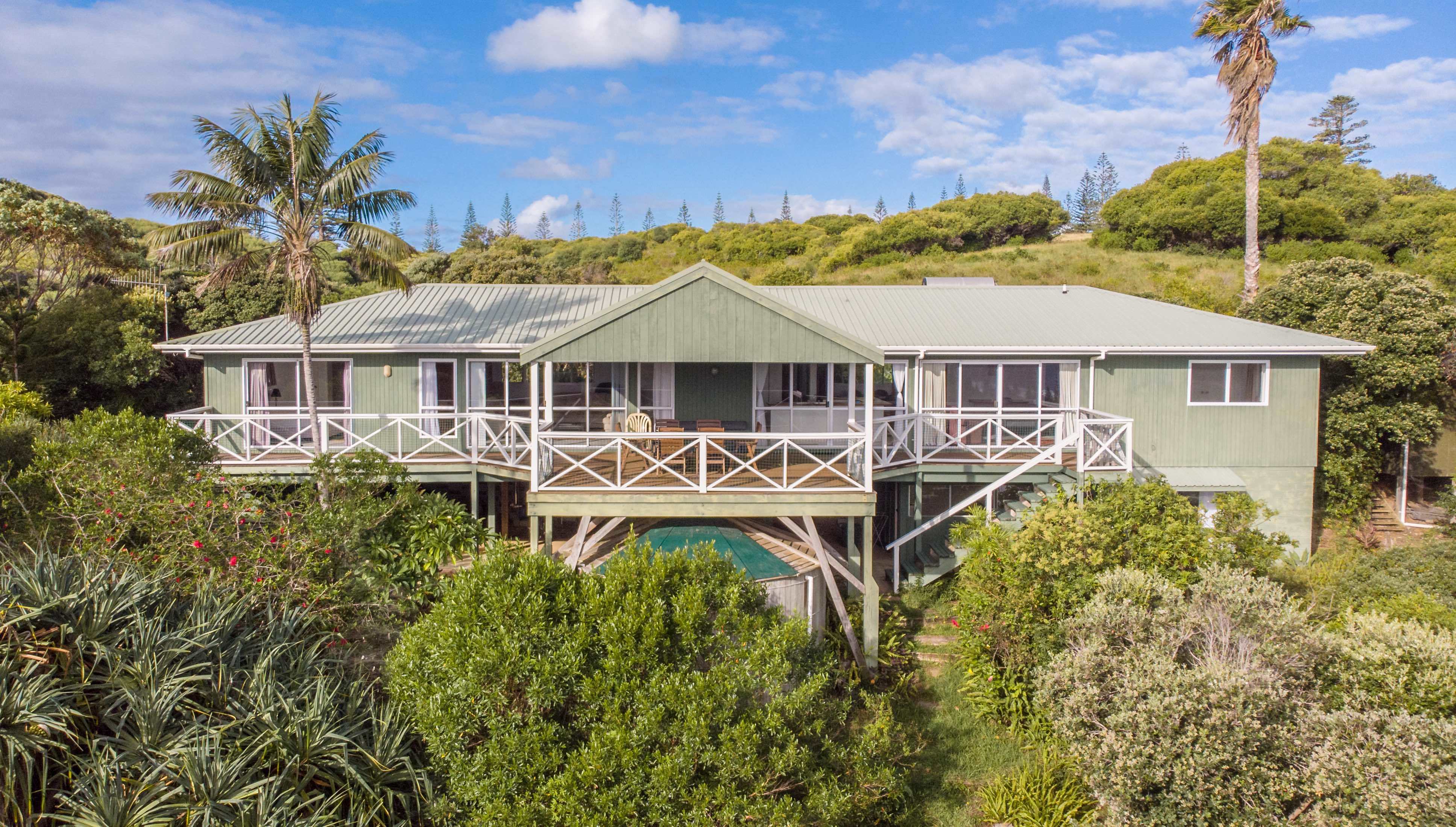 Norfolk Island Real Estate Substantial Home with Ocean Views