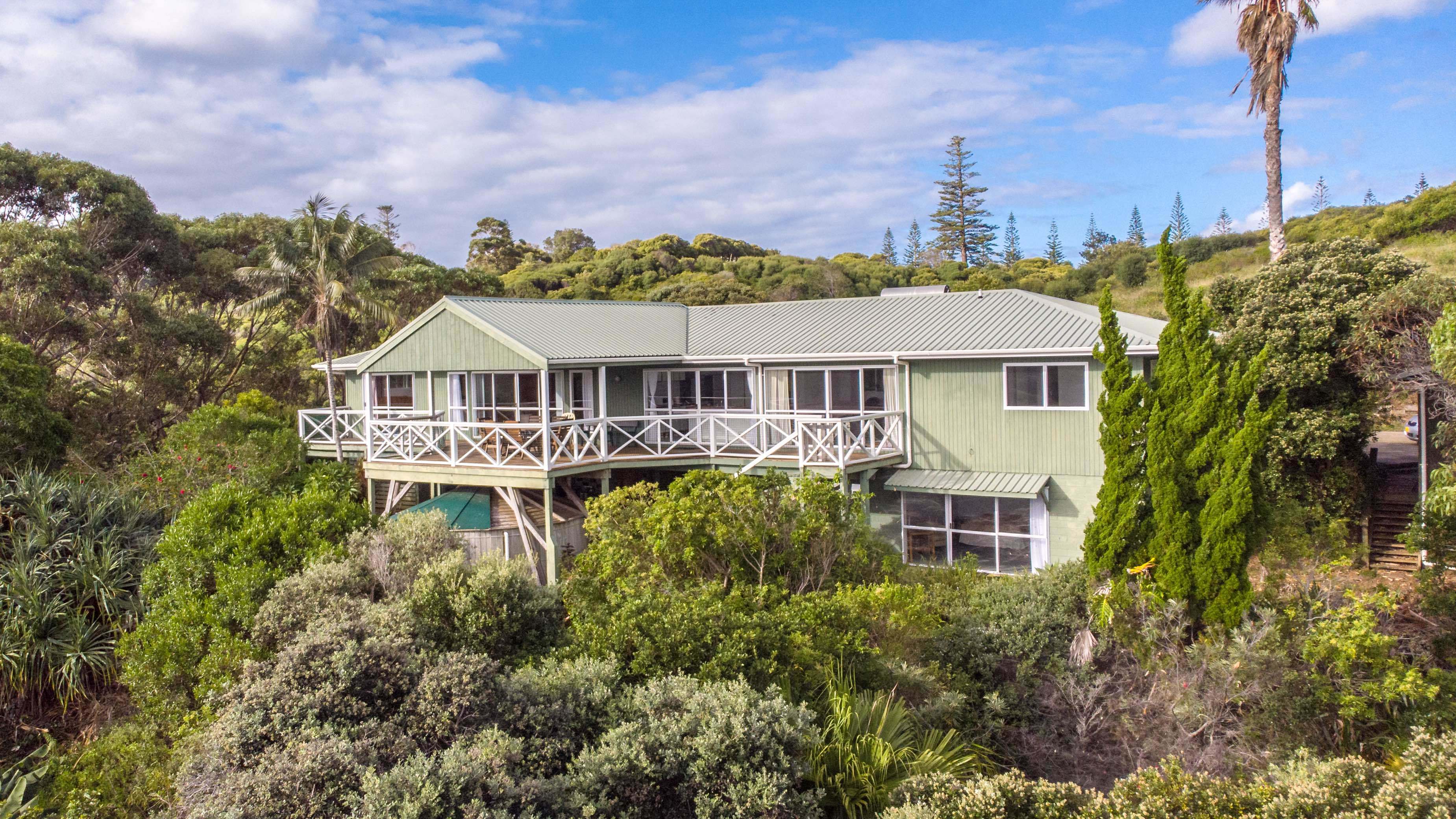 Norfolk Island Real Estate Substantial Home with Ocean Views