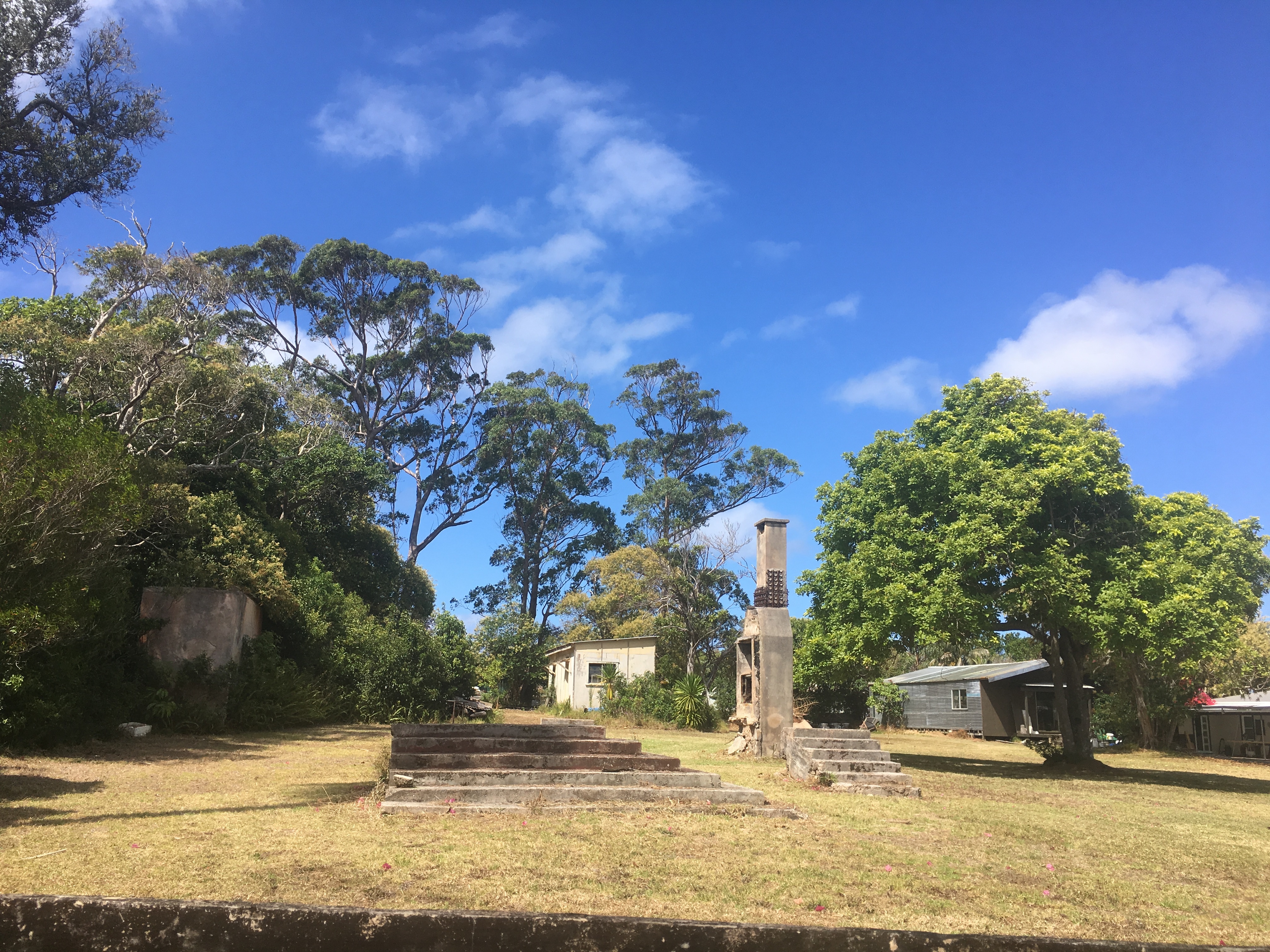 Norfolk Island Real Estate Character Filled Block on Grassy Road