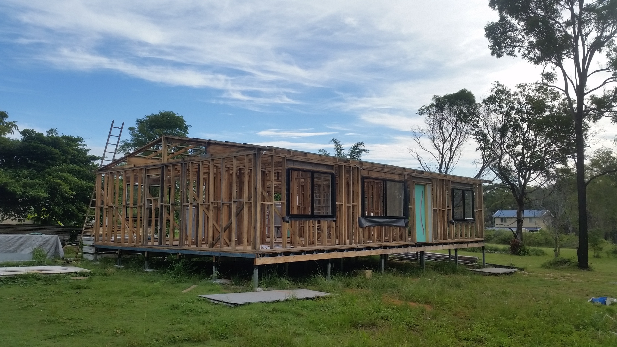 Russell Island Real Estate LOCKUP HOUSE WITH POWER & SEPTIC CONNECTED