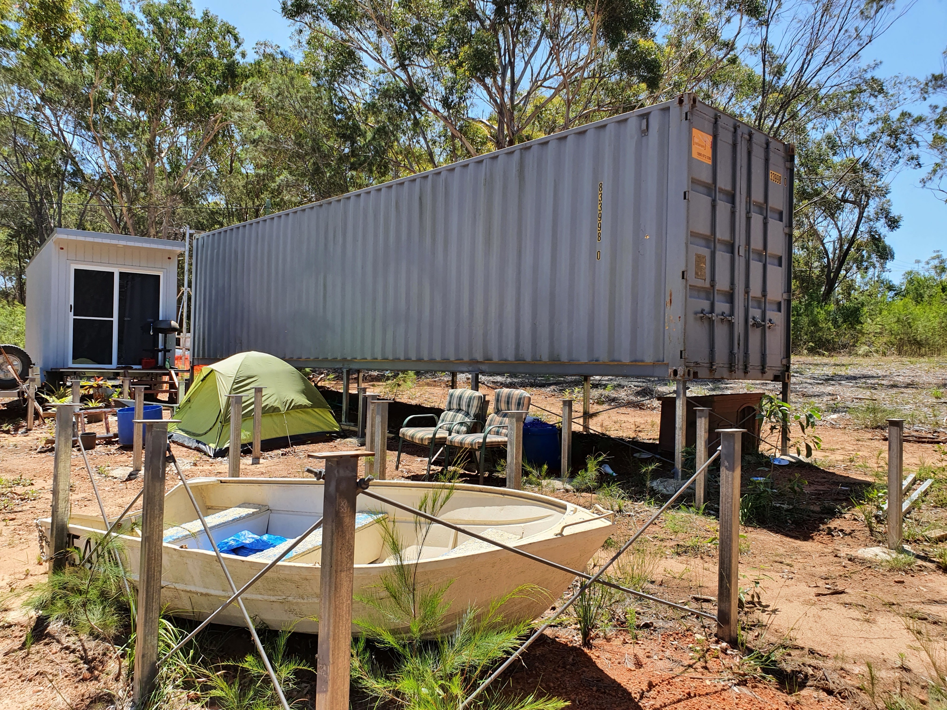 Russell Island Real Estate UNFINISHED PROJECT, CONTAINER HOUSE