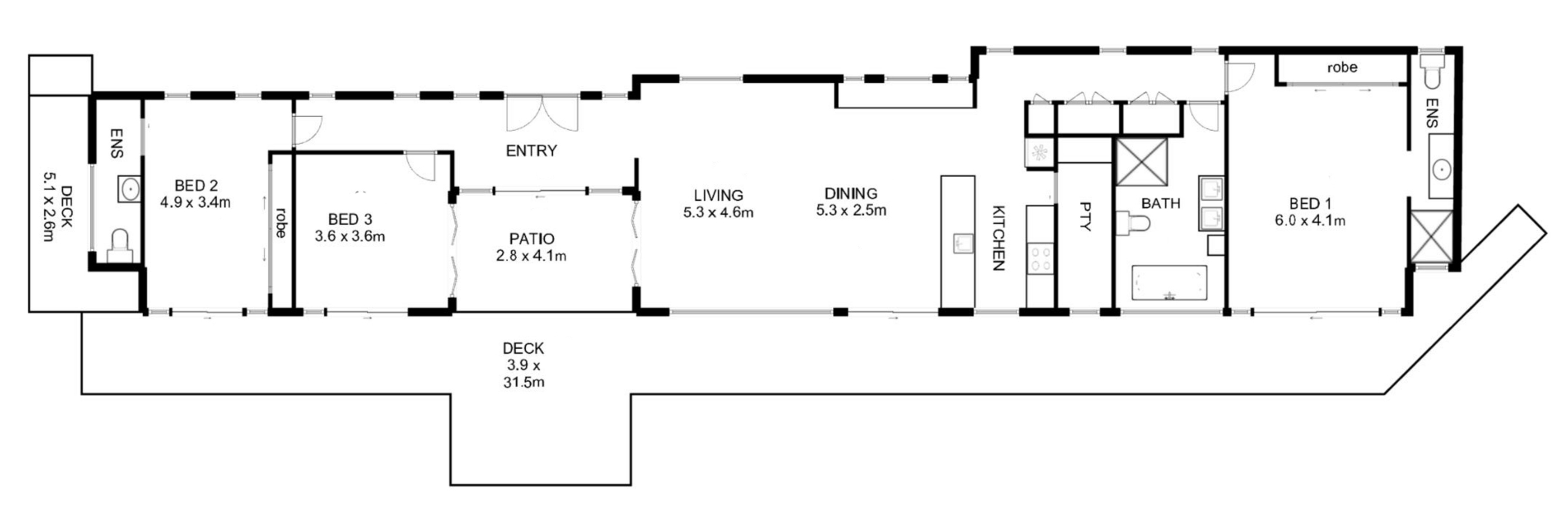 500 Pipeclay Creek Rd, Nabiac For Sale by Farmbuy.com - floorplan 1