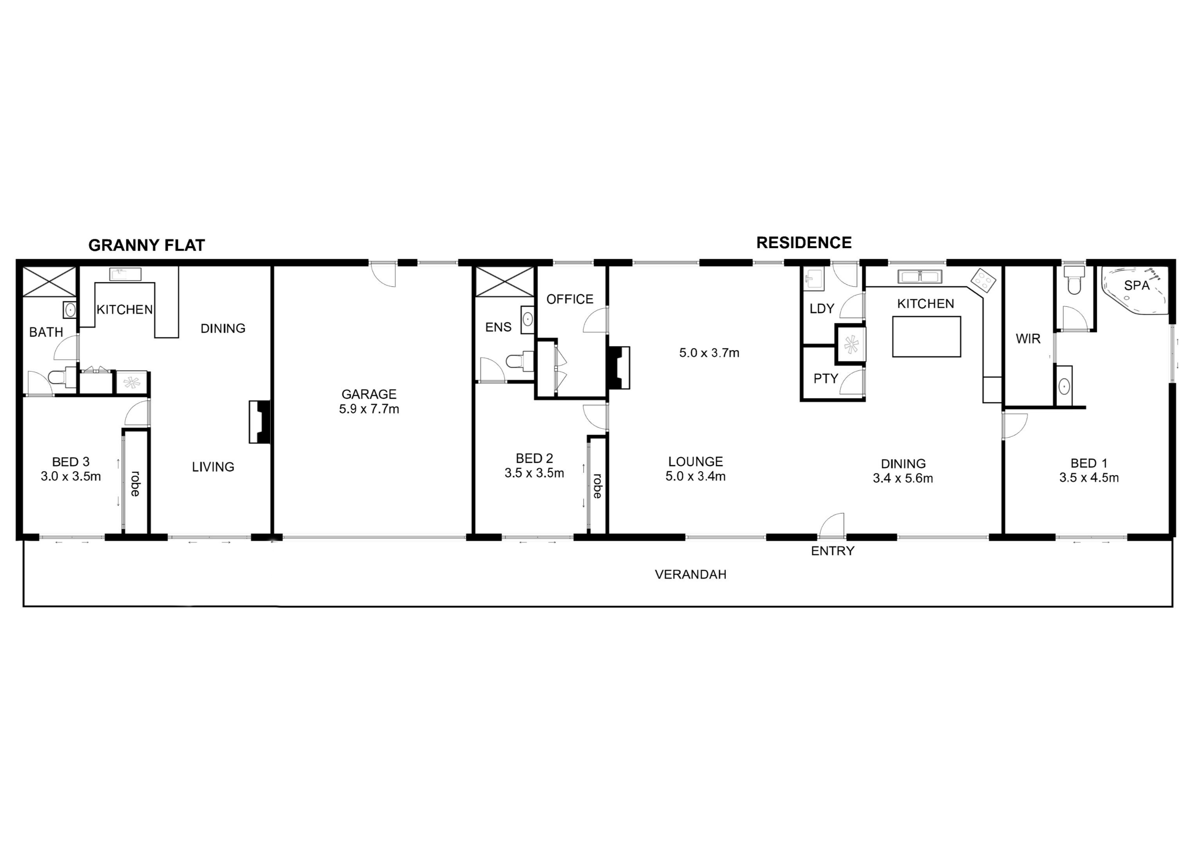 20 Pitt Wharf Road, Coolongolook For Sale by Farmbuy.com - floorplan 1