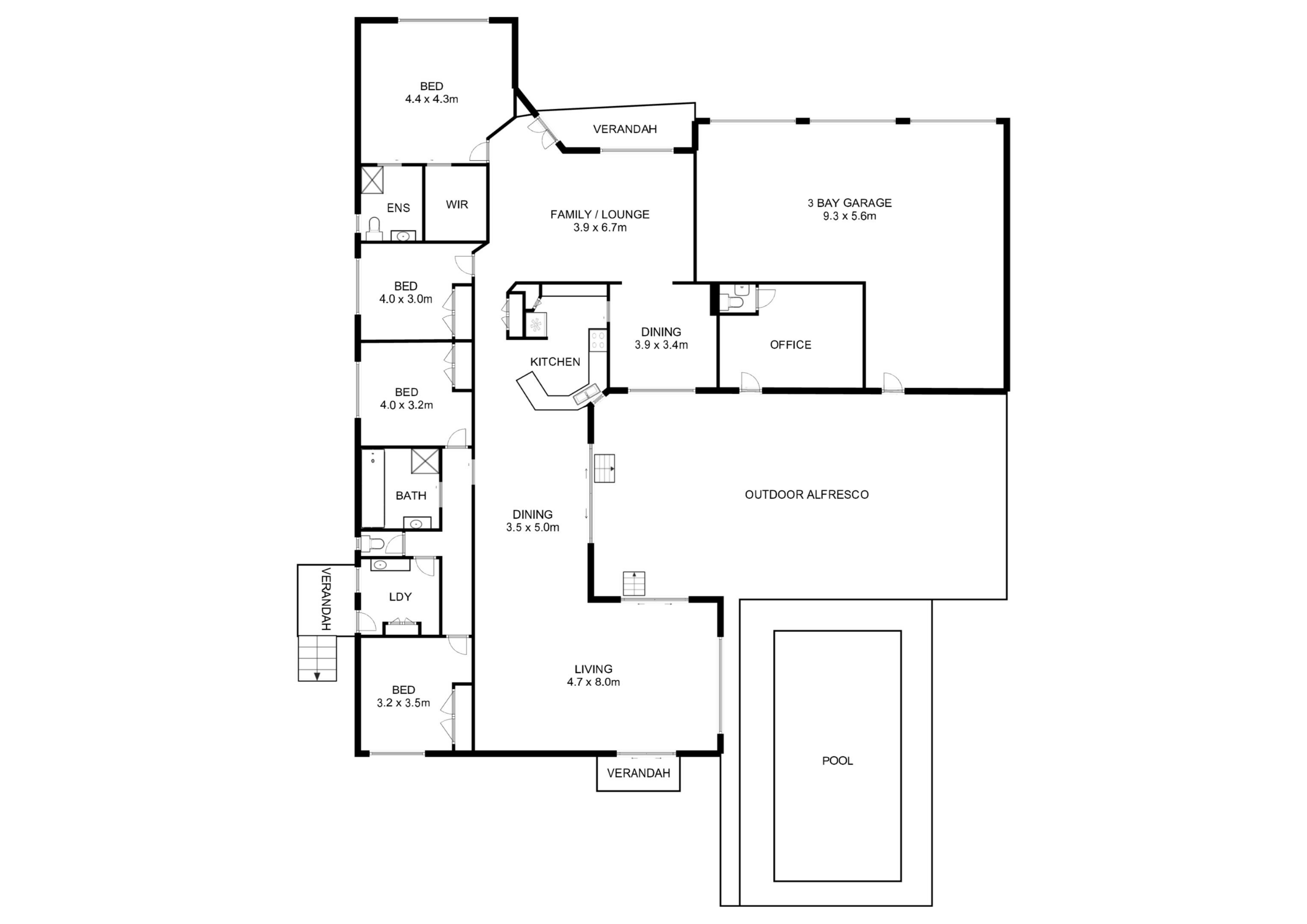 310 Macrae Place, Failford For Sale by Farmbuy.com - floorplan 1