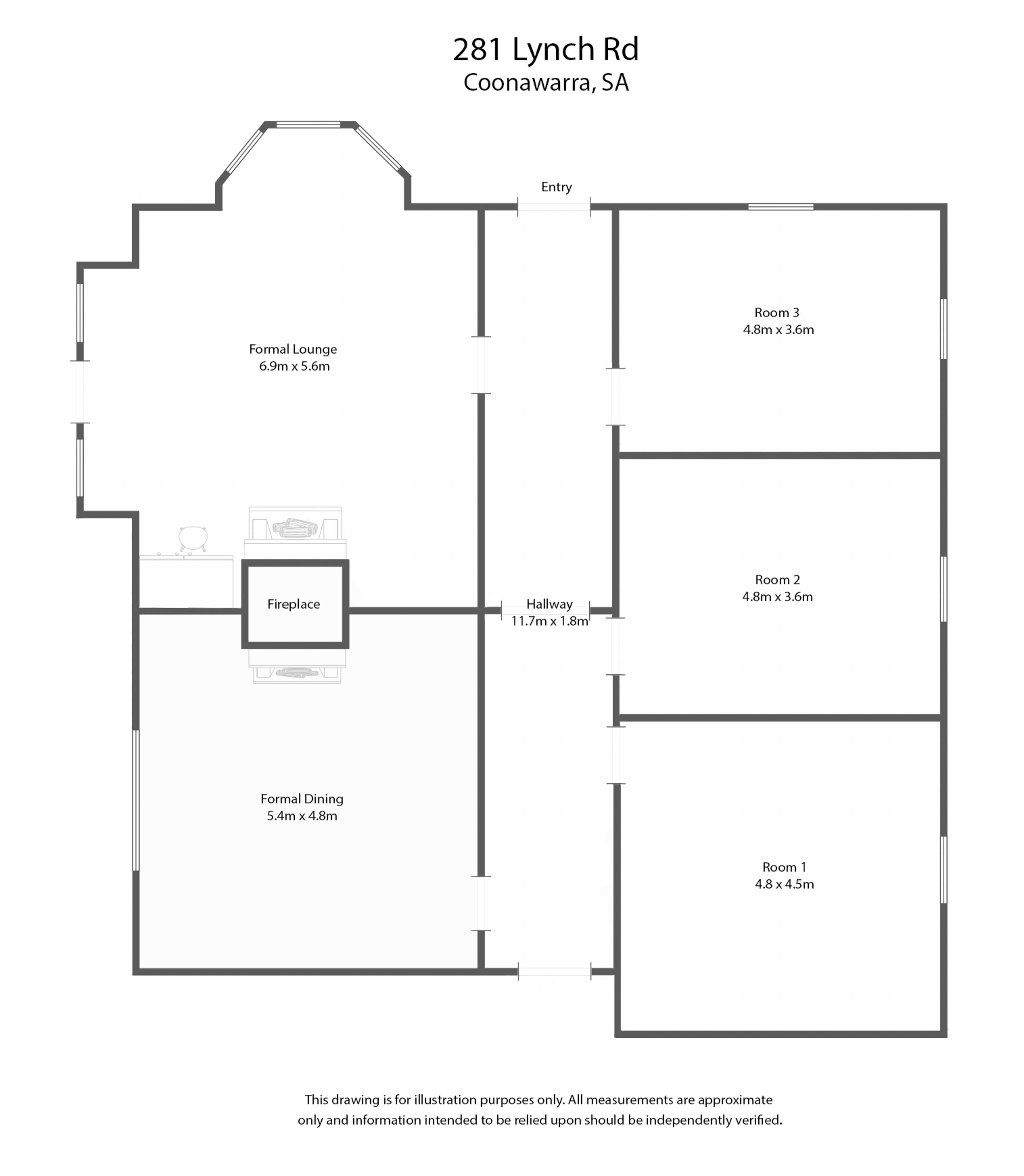 281 Lynch Rd, Coonawarra For Sale by Farmbuy.com - floorplan 1