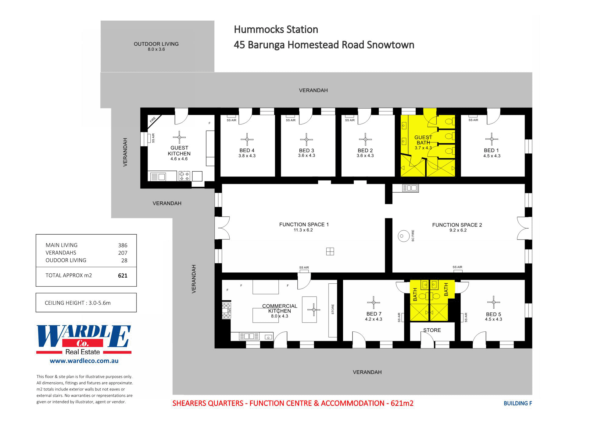 Hummocks Station/45 Barunga Homestead Rd, Snowtown For Sale by Farmbuy.com - floorplan 2