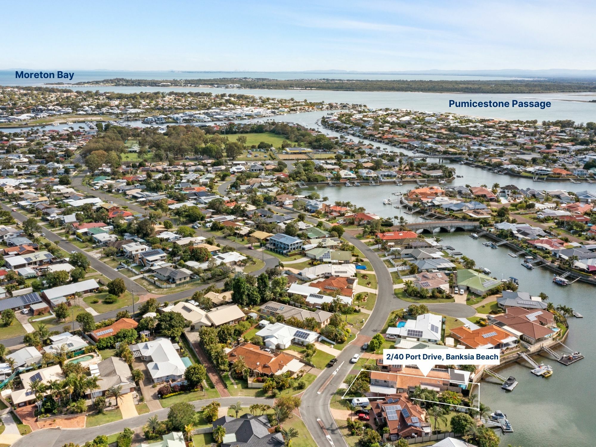 BONGAREE CANAL FRONT DUPLEX FIRST TIME TO MARKET! Wilson & Co